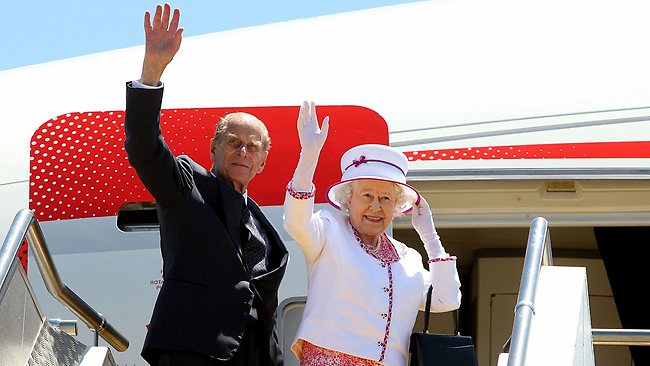 queen Elizabeth ii travelling